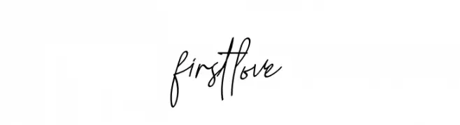 firstlove  Descarca Fonturi Gratis