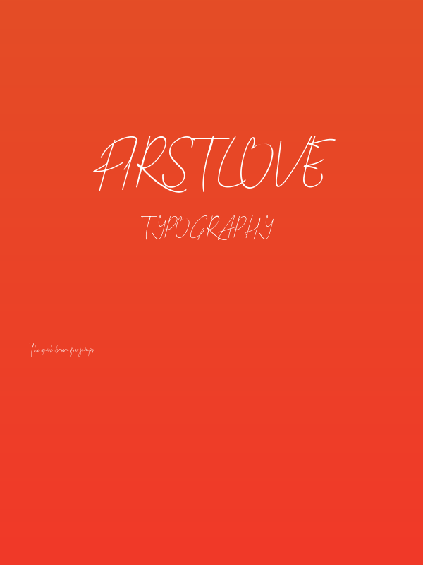 firstlove Poster