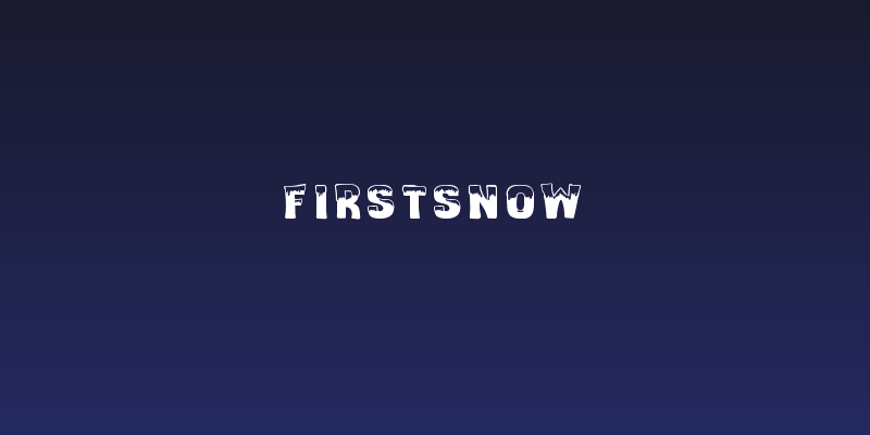 firstsnow Social Header