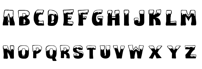 firstsnow Font LOWERCASE