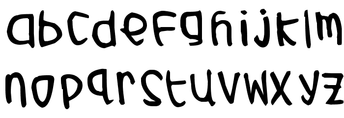 fisrtt Font LOWERCASE