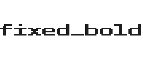 fixed_bold Logo