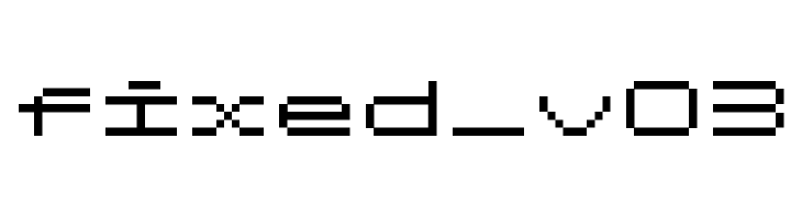 fixed_v03  baixar fontes gratis