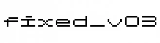 fixed_v03  नि: शुल्क फ़ॉन्ट्स डाउनलोड