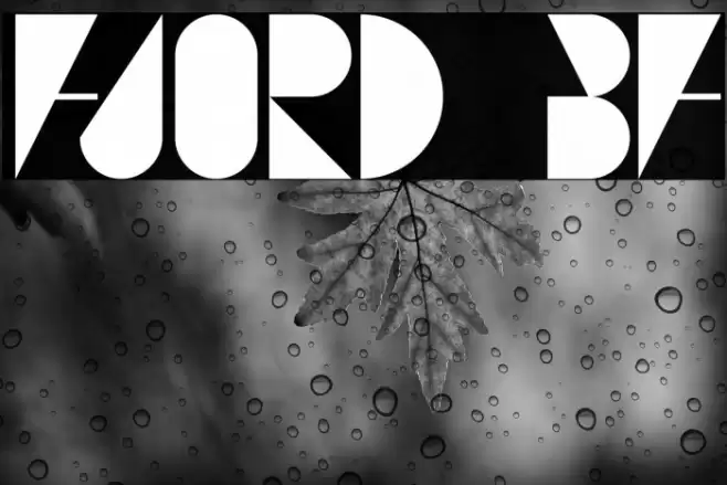 FJORD BF Font examples