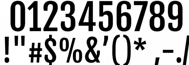 FjallaOne Font OTHER CHARS