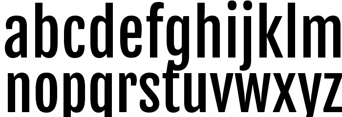 FjallaOne Font LOWERCASE