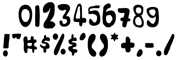 Fjaskar Fredde Schriftart Anderer Schreiben