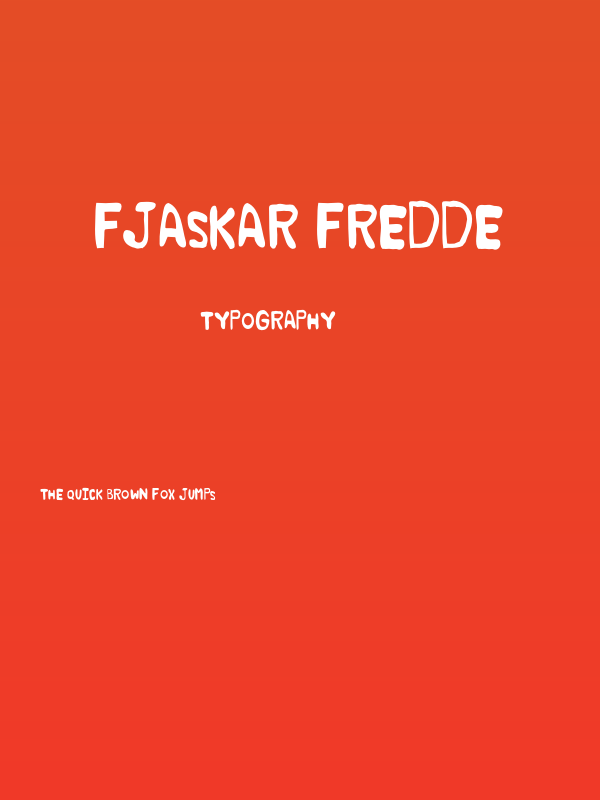 Fjaskar Fredde Poster