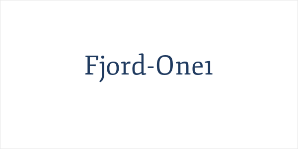 Fjord-One1 Logo