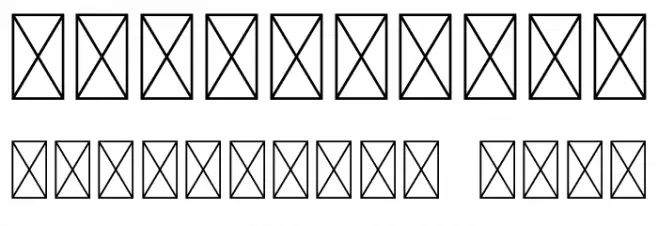 Fjord Stamp Font OTHER CHARS