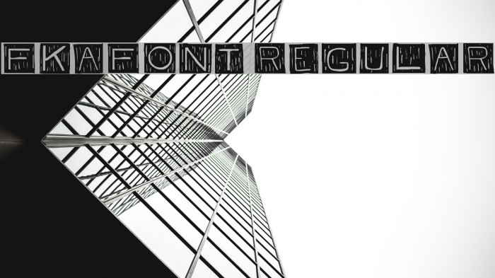 FKAFont Regular Font examples