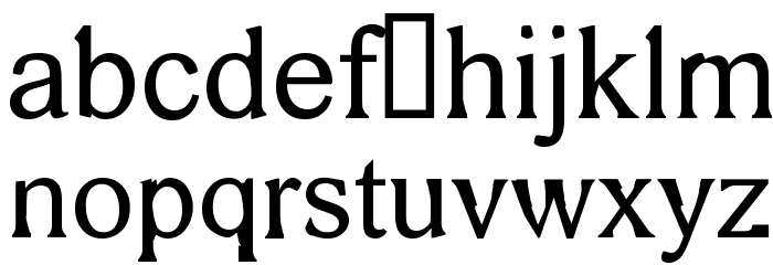 FKR Area51Life Schriftart Kleinbuchstaben