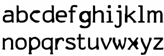 FKR ParkLife UltraBold फ़ॉन्ट लोअरकेस