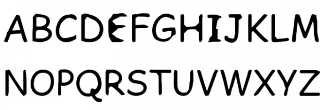 FKR SlurrLife Medium Шрифта ВЕРХНИЙ
