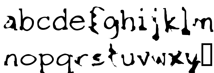 FKR StarLife SemiBold Font LOWERCASE