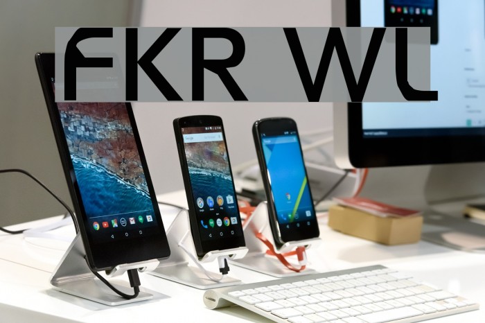 FKR WifeLife फ़ॉन्ट examples