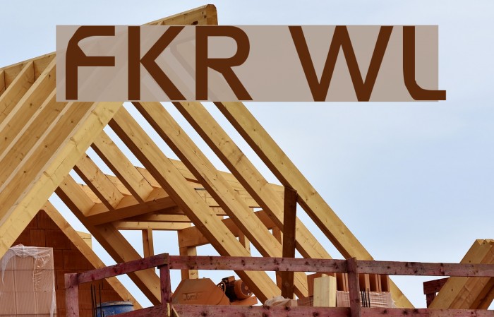 FKR WifeLife फ़ॉन्ट examples