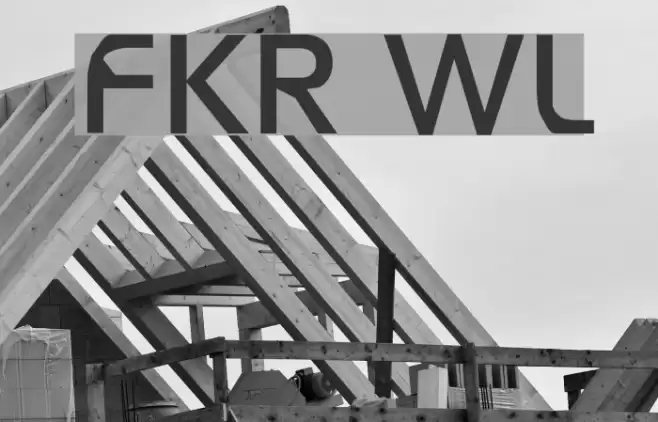 FKR WifeLife Font examples