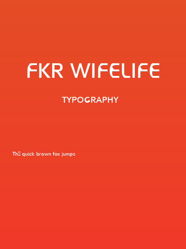 FKR WifeLife Poster