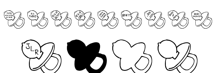 FL Binky Font OTHER CHARS