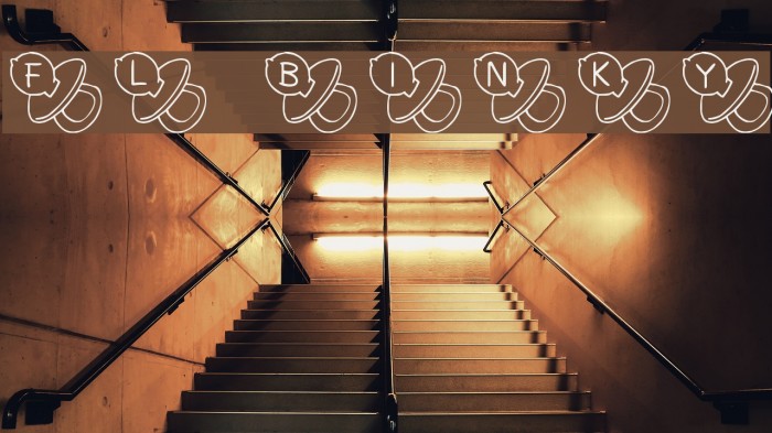 FL Binky Font examples