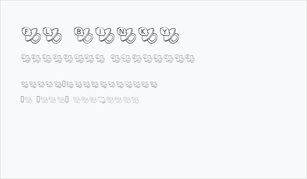 FL Binky Business Card