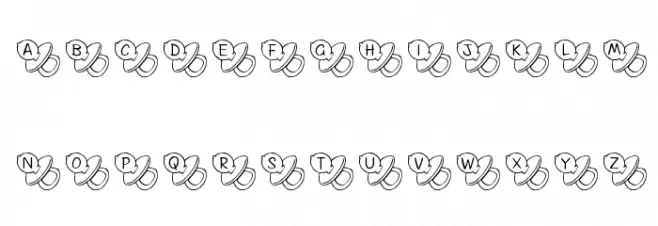 FL Binky Caratteri MINUSCOLO