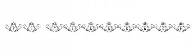 FL Claddagh  Descarca Fonturi Gratis
