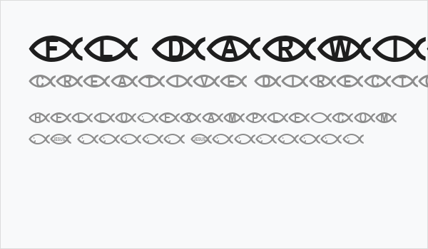 FL Darwinesque Business Card