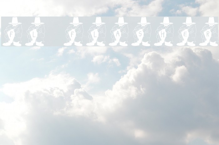 FL Flasher Font examples