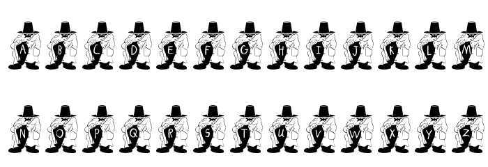 FL Flasher Font LOWERCASE