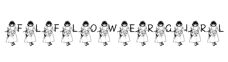 FL Flower Girl  font caratteri gratis