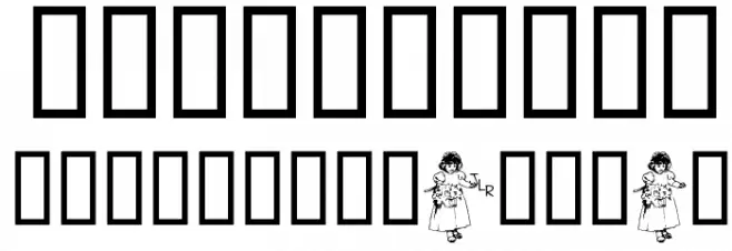 FL Flower Girl Font OTHER CHARS