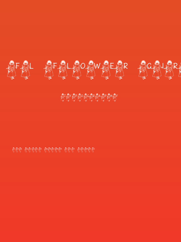 FL Flower Girl Poster