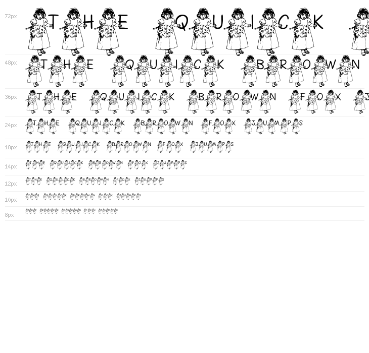 FL Flower Girl Waterfall