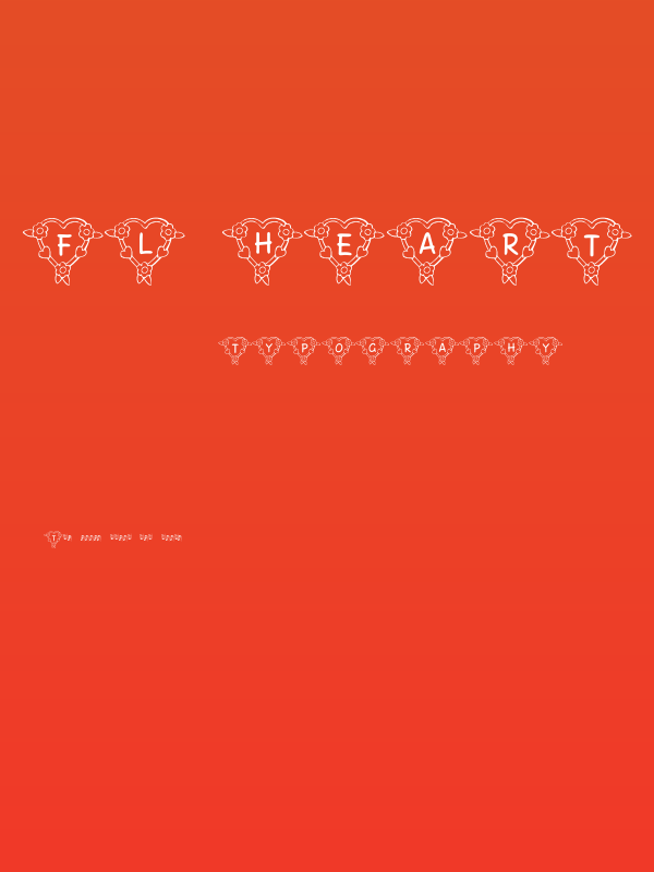 FL Heart Light Poster