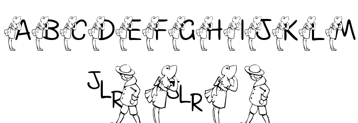 FL Kiddles Font OTHER CHARS