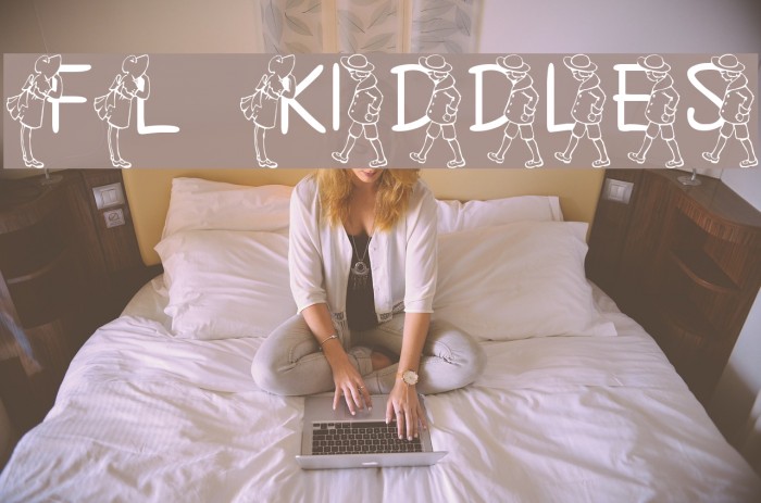 FL Kiddles Font examples