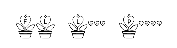 FL Love Plant Font