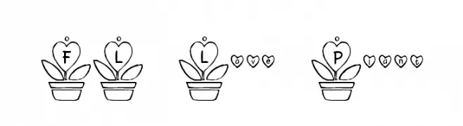FL Love Plant  baixar fontes gratis