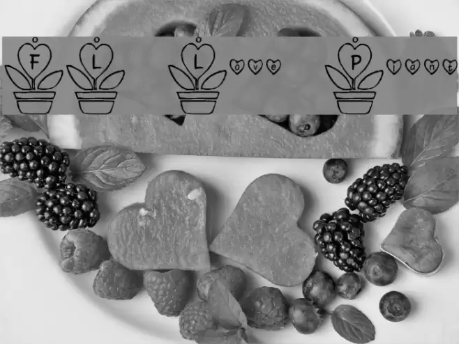 FL Love Plant Fonte examples