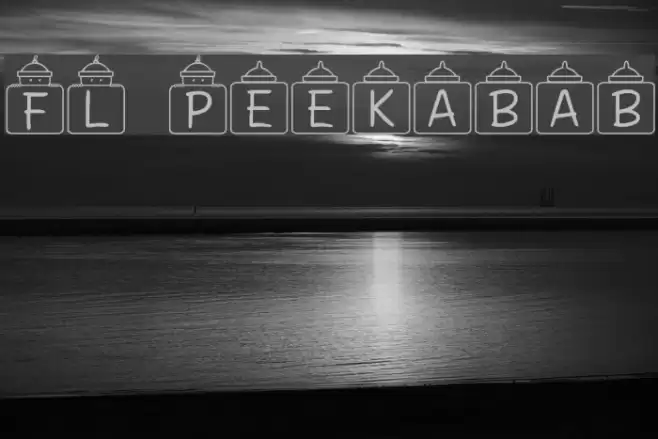 FL Peekababy! Polices examples