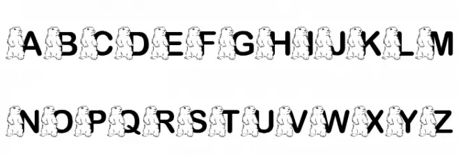 FL Punxsutawney Phil Шрифта ВЕРХНИЙ