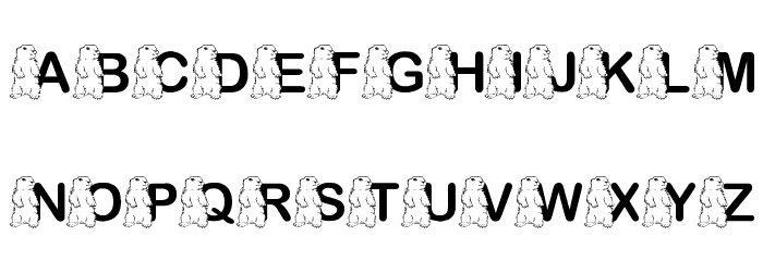 FL Punxsutawney Phil Font LOWERCASE