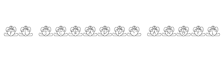 FL Scrappy Angel  Descarca Fonturi Gratis