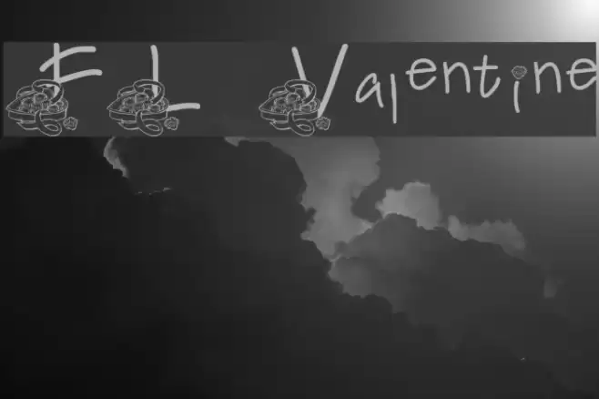 FL Valentine Font examples