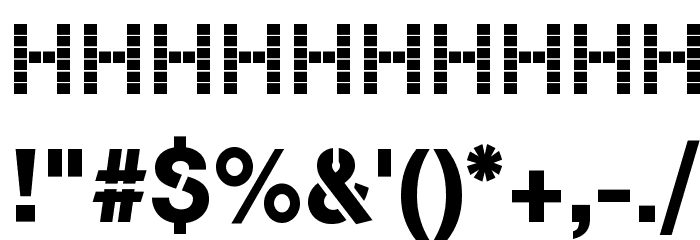 FLAMANTESTEN Font OTHER CHARS