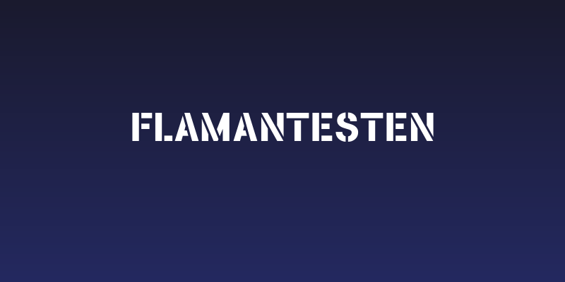 FLAMANTESTEN Social Header