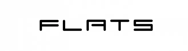 FLATS  Frei Schriftart Herunterladen
